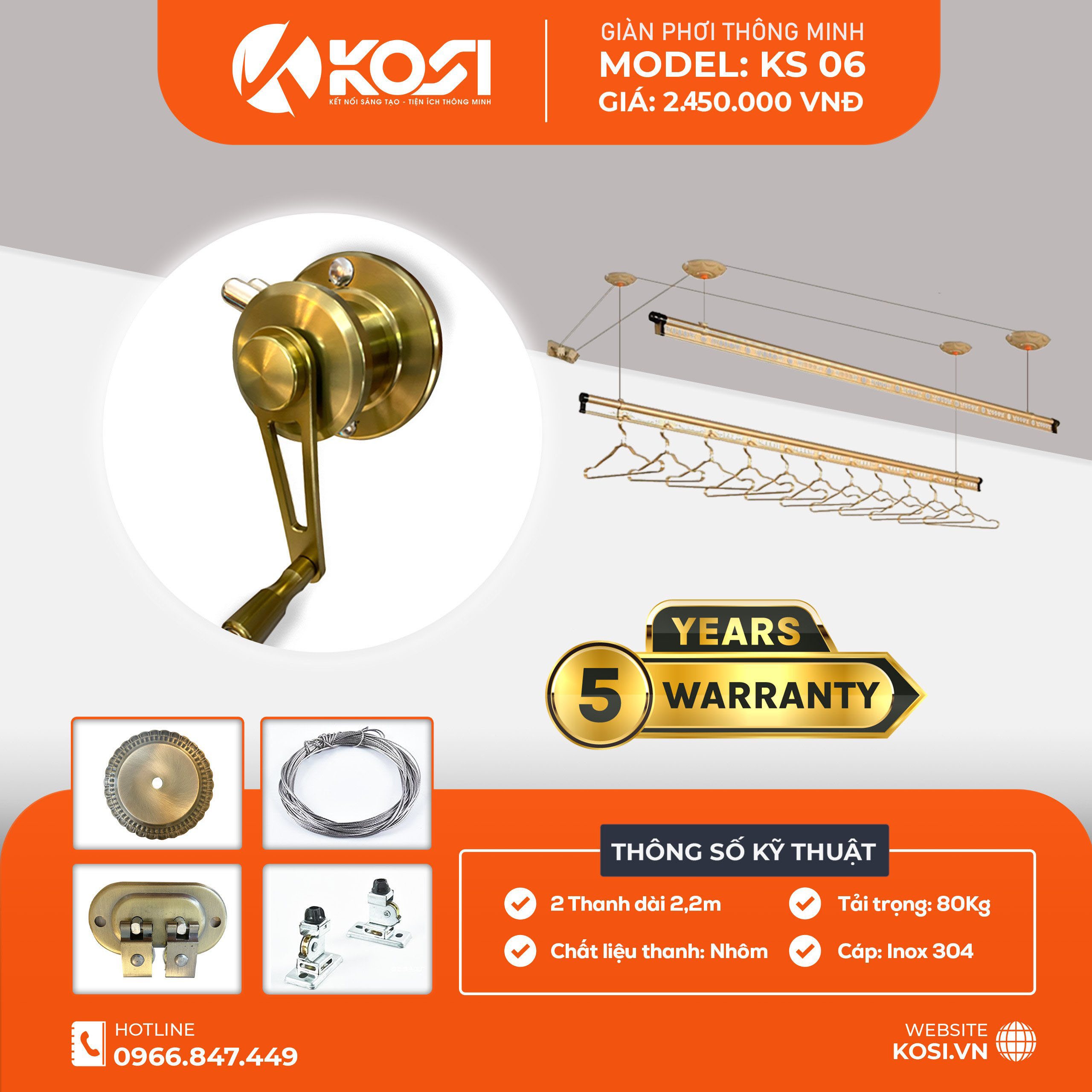 Chức năng thông minh: 1