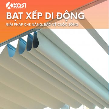 Bạt xếp mái hiên KOSI