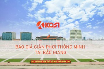 Báo giá giàn phơi thông minh Bắc Giang chỉ từ 990K