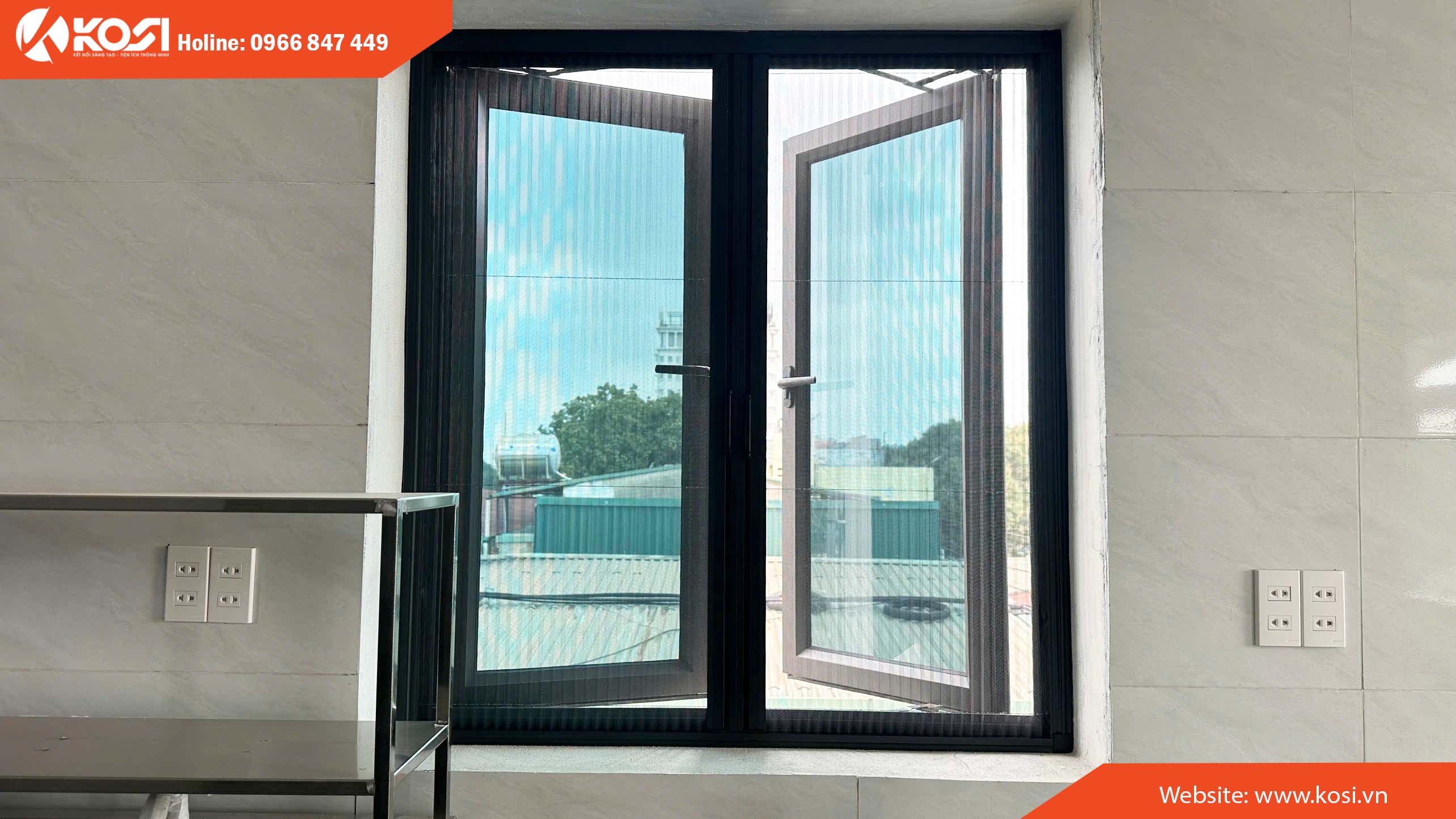 2. Cửa lưới chống muỗi KOSI 1