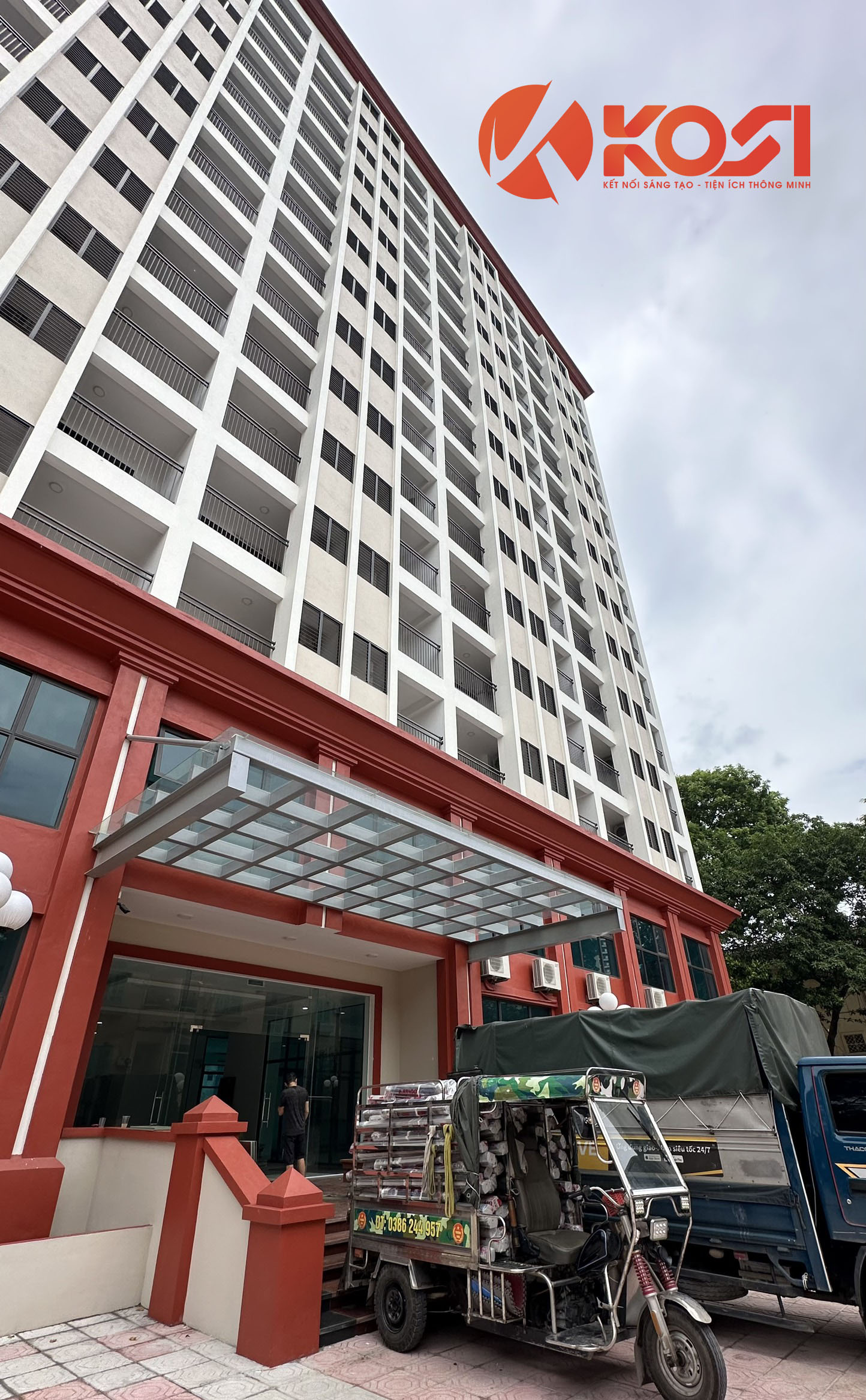 KOSI nhà thầu mành rèm tại công trình KTX Học Viện Chính Trị Quốc Gia KV 1 1 KOSI nhà thầu mành rèm tại công trình KTX Học Viện Chính Trị Quốc Gia KV 1 1