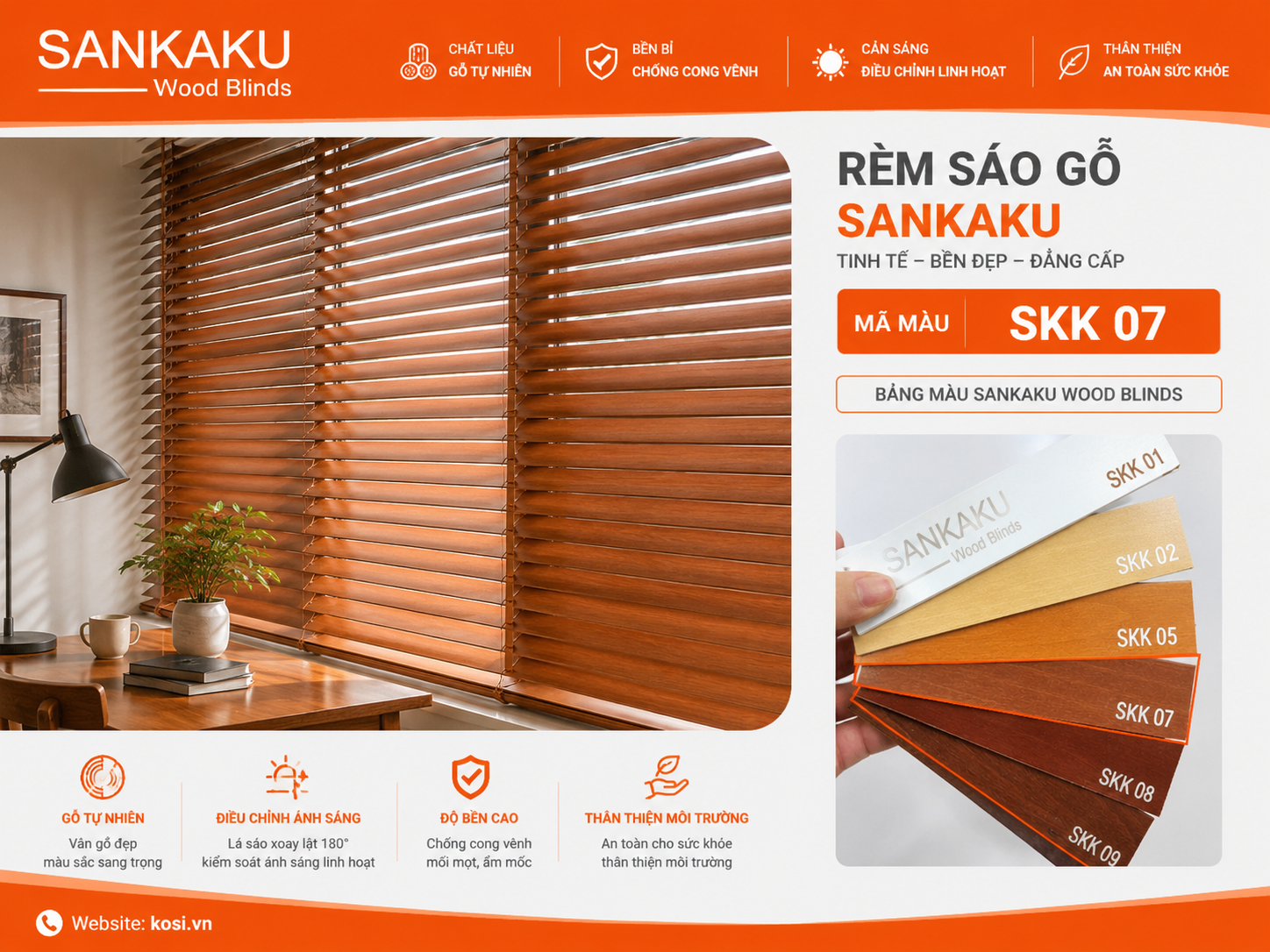 Màu sắc SKK07 – Tinh tế và đẳng cấp 1 Màu sắc SKK07 – Tinh tế và đẳng cấp 1