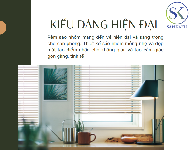 Rèm sáo nhôm Sankaku - Màu vân cao cấp 7 Rèm sáo nhôm Sankaku - Màu vân cao cấp 7